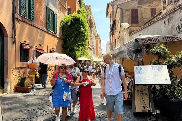 Jewish Ghetto & Trastevere Walking Tour — Raw Roman Streets and Untold Stories