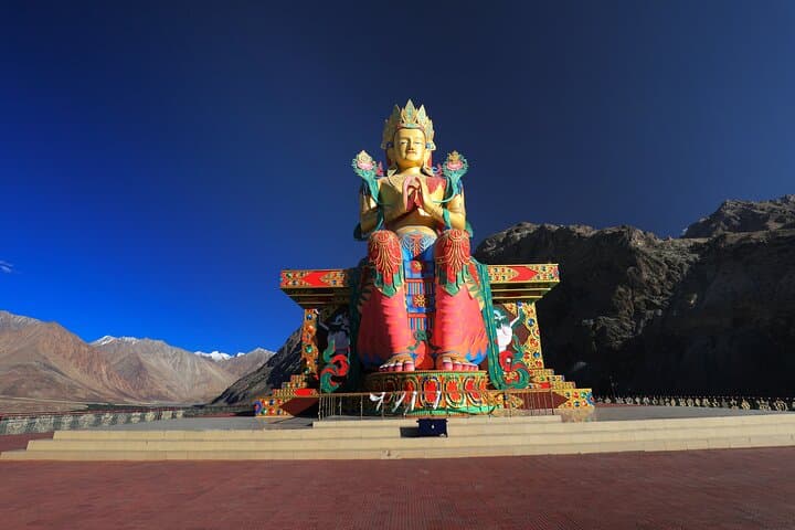 Khardung La to Nubra Valley: Overnight Camp, Hunder Dunes & Diskit Gompa photo 3