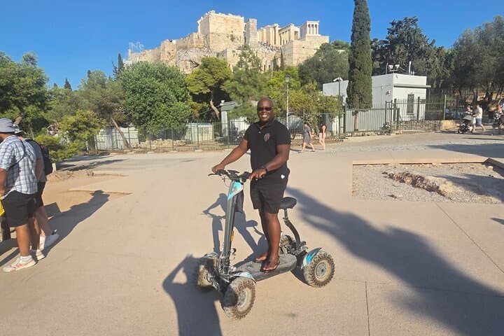 Cruise Ancient Athens on an Electric ATV Scooter — Plaka, Acropolis & Agora photo 3