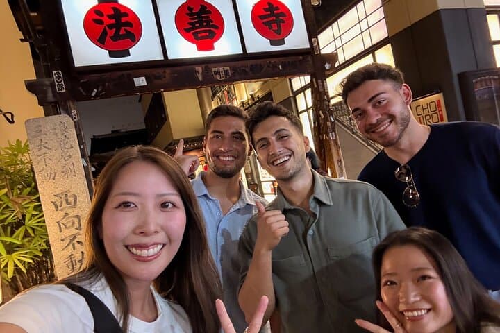Osaka Namba Nightlife Tour: Izakaya, Sake Tasting & Karaoke in Namba
