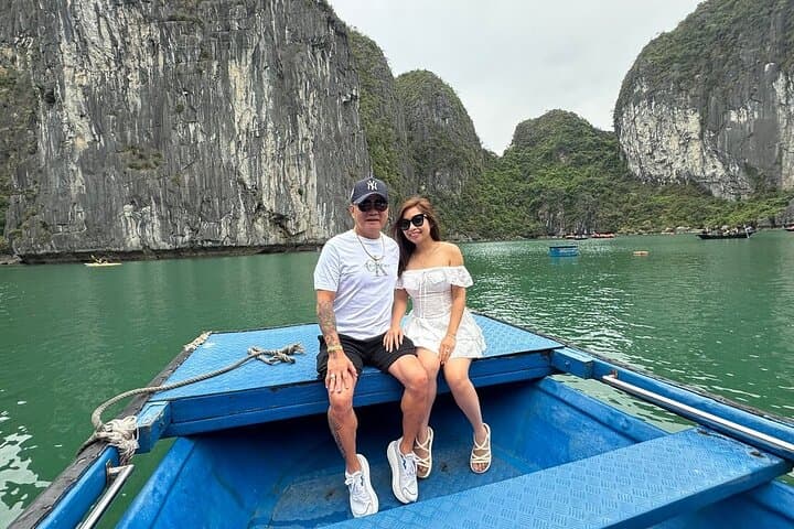 Halong Bay 2-Day Luxury Cruise: Caves, Kayaks & Overnight Sundeck Views photo 2