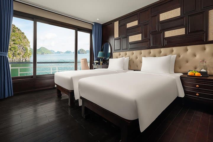 Aqua Elegance 2D1N Ha Long Bay Cruise with Balcony, Kayak & Caves