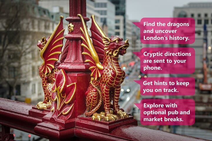 London Dragon Hunt: Self-Guided Historical Treasure Walk from Holborn to Tower Bridge photo 2