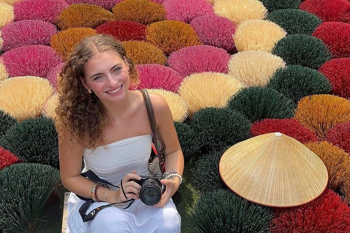 Hanoi Half-Day Craft Tour: Conical Hat Workshop & Quang Phu Cau Incense Village photo 6