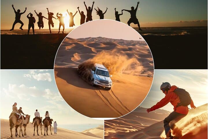 Doha Desert Safari: Dune Bashing, Camel Rides & Khor Al Adaid Inland Sea photo 1