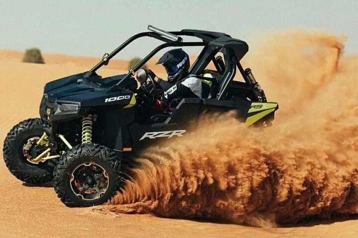 Sunset Desert Safari in Dubai: Quad Biking, Dune Bashing & Evening BBQ
