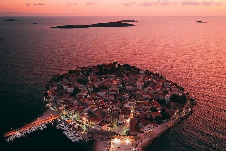 Sunset Tour from Split to Lady of Loreto Viewpoint Above Primošten