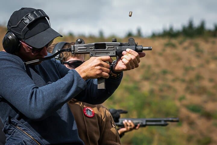 Prague Outdoor Shooting Experience: 3 to 10 Guns with Bus Transfer