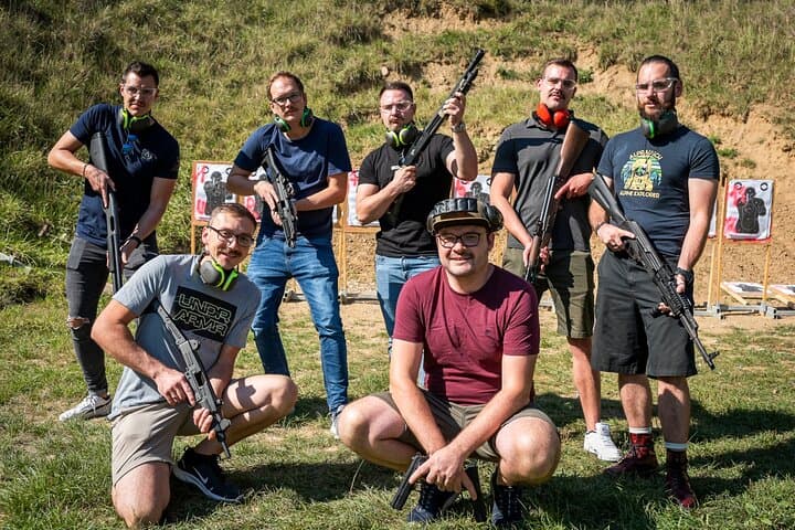 Prague Outdoor Shooting Experience: 3 to 10 Guns with Bus Transfer photo 6