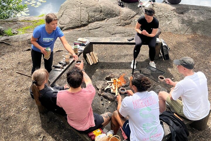 Nuuksio National Park Afternoon Walk with Lakeside Campfire Snack photo 2