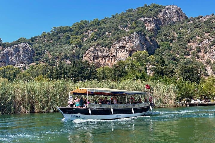 Boutique Dalyan Day Cruise: Mud Baths, Lycian Rock Tombs & Iztuzu Turtle Beach photo 1