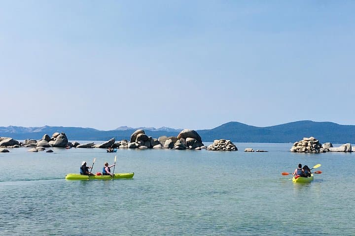 Tahoe City Tandem Kayak Rental: 3-Hour Paddle from Commons Beach photo 4