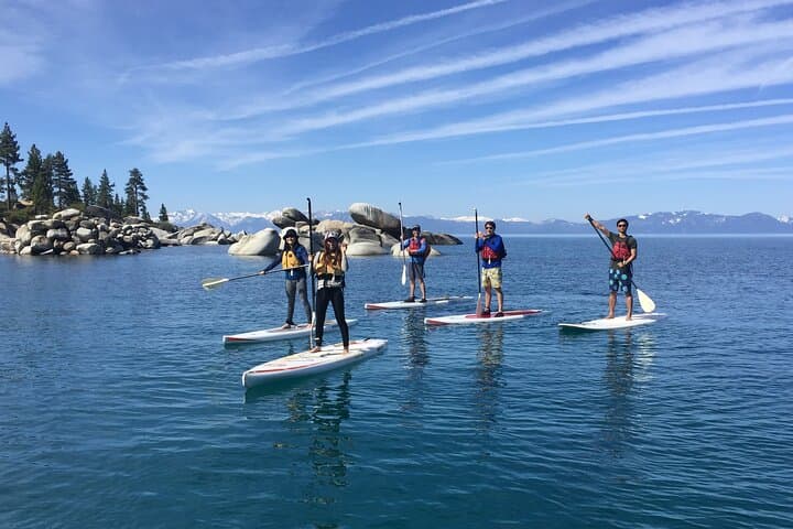 South Lake Tahoe SUP Lesson: Early-Morning Stand Up Paddleboard Basics photo 2