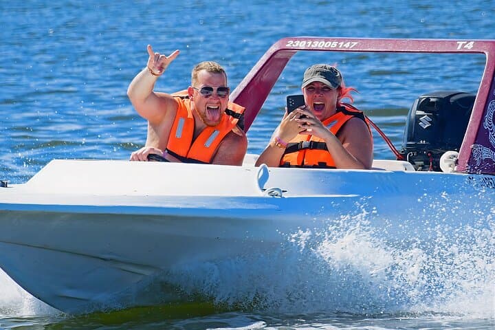 Jungle Speedboat, Mayan Ceremony & Reef Snorkel — Cancun Day Adventure