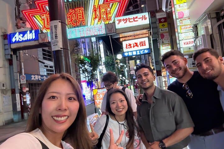 Osaka Namba Nightlife Tour: Izakaya, Sake Tasting & Karaoke in Namba photo 6