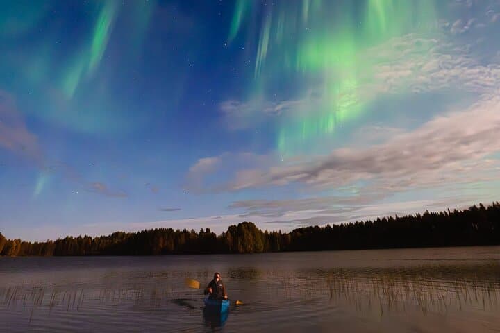 Aurora Kayak Experience in Rovaniemi: Paddle Under the Northern Lights photo 5