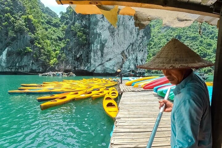 Kayak and Snorkel Day Tour in Ha Long & Lan Ha Bay from Cat Ba photo 1