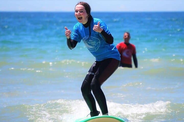 Private Surf Class at Praia da Galé — 2-Hour Lesson with Local Instructor in Albufeira