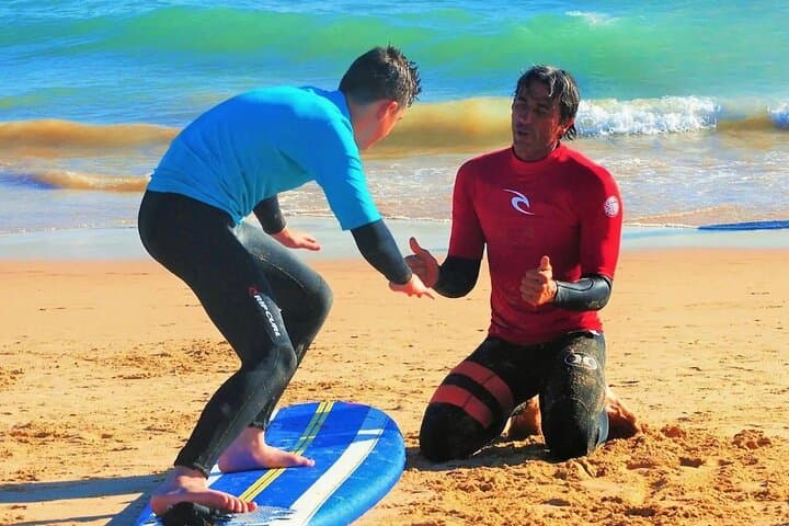 Private Surf Class at Praia da Galé — 2-Hour Lesson with Local Instructor in Albufeira photo 3