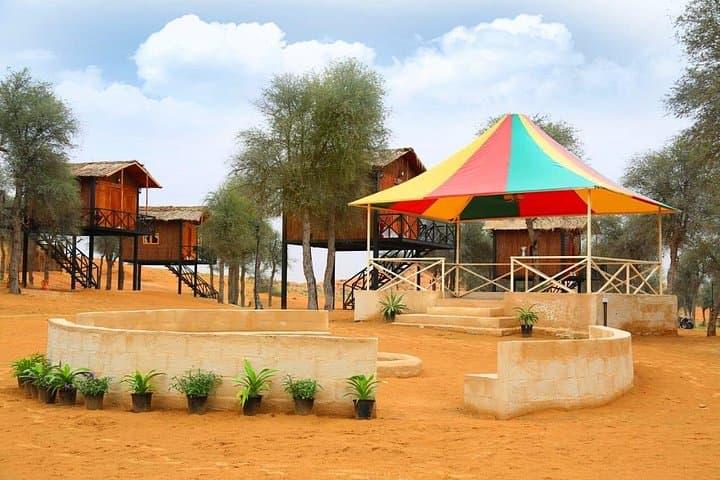 Ras Al Khaimah Desert Safari from Dubai — Dune Bashing, Camel Ride & BBQ Evening