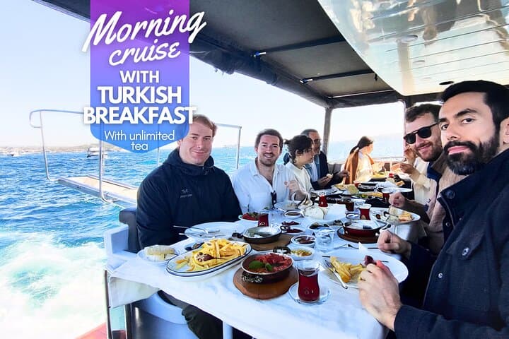 Morning Bosphorus Yacht Cruise & Traditional Turkish Breakfast from Karaköy