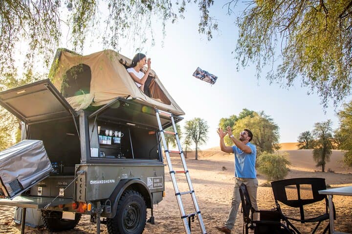 Overnight Sherpa Camp in Dubai Desert Conservation Reserve: Stargazing, Hawk Walk & Safari photo 2