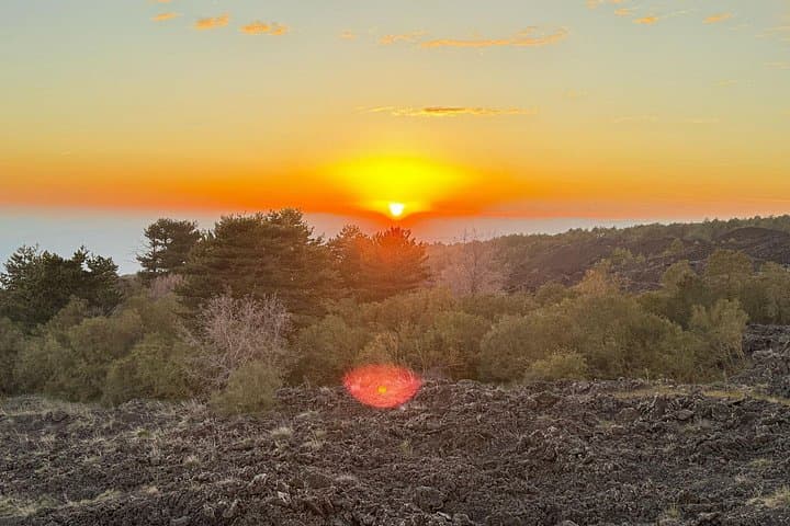 Sunset on Mt Etna from Taormina: Half-Day Volcano Trek & Lava Cave Tour photo 3