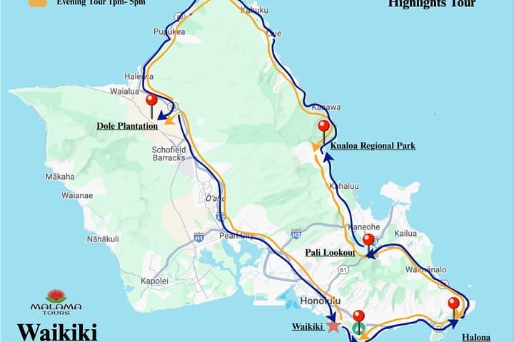 Circle Island Half-Day: Private Oahu Highlights from Waikiki photo 2