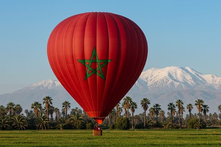 Marrakech Sunrise Hot Air Balloon Ride with Berber Breakfast