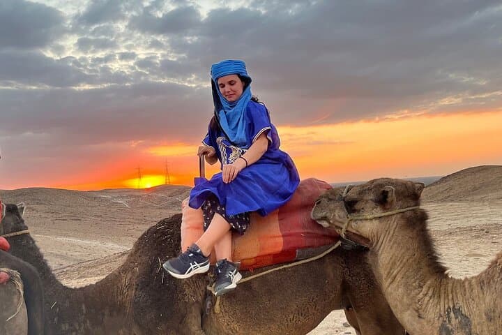 Agafay Desert Quad Biking, Camel Ride and Berber Dinner from Marrakech photo 6
