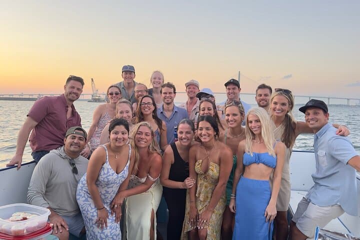 Semi-Private Party Boat Cruise from Shem Creek to Charleston Harbor