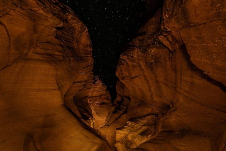 Night Photography Tour in Upper Antelope Canyon — Capture Stars and Slot-Canyon Textures photo 4