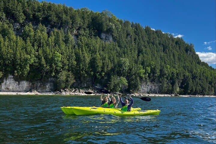Sea Kayaking Door County: Guided Door Bluff Tours on Lake Michigan photo 2