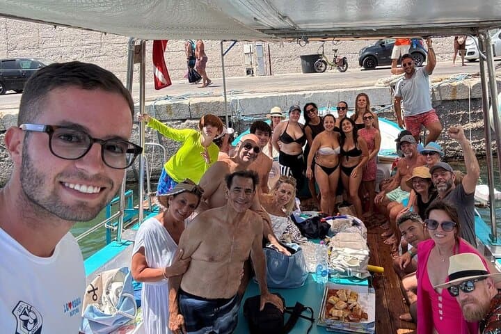 Terrasini Sunset Boat Cruise with Sicilian Aperitif and Swim photo 3