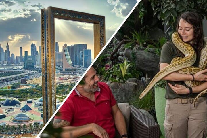 Dubai Combo: Green Planet Rainforest & Dubai Frame Sky Bridge Experience