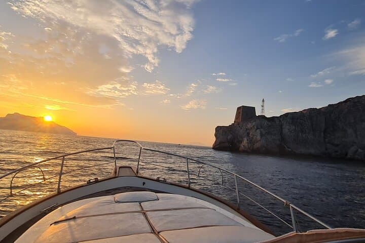 Capri Night Boat Tour: Sunset & Night Swim Around Capri's Caves photo 5