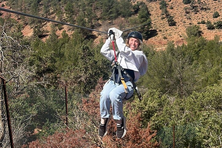 Atlas Mountains Zipline Adventure from Marrakech — 4 Ziplines, Berber Lunch & Argan Visit photo 3
