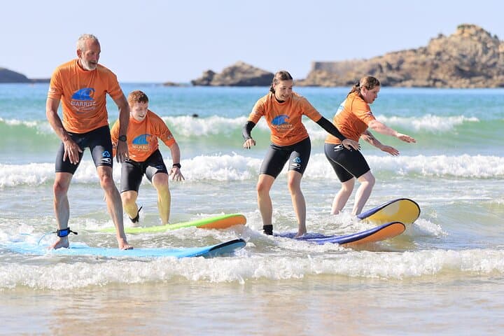 Côte des Basques 1.5‑Hour Group Surf Lesson — Biarritz Beginners photo 3