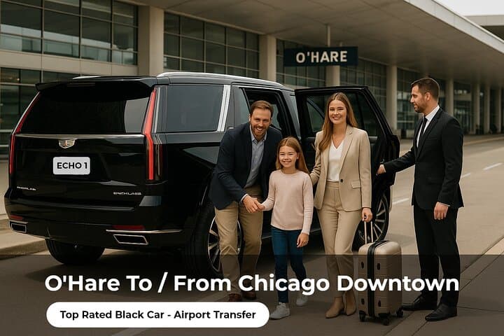 Private Luxury SUV Transfer Between Downtown Chicago and O'Hare & Midway Airports photo 3