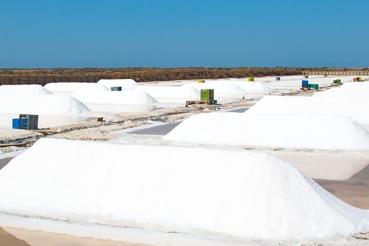 Jeep Tour Ria Formosa: Fuseta, Olhão, Mud Baths & Salt Pans