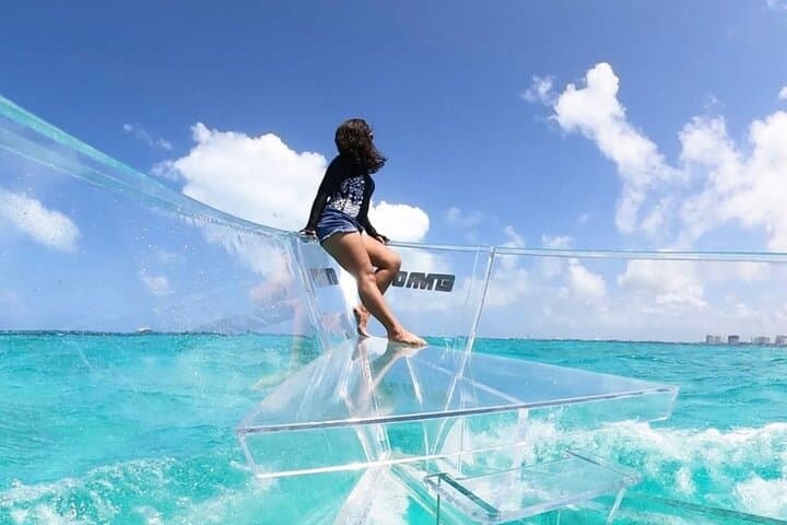 Clear-Bottom Boat in Cancún: Nichupté Lagoon Photo Cruise photo 4