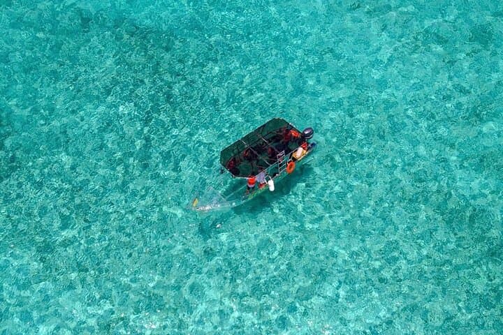 Clear-Bottom Boat in Cancún: Nichupté Lagoon Photo Cruise photo 5