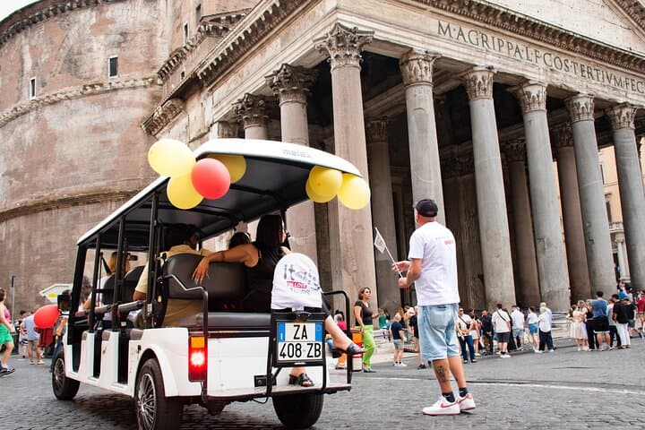 glide-through-rome-private-golf-cart-tour-colosseum-pantheon photo 5