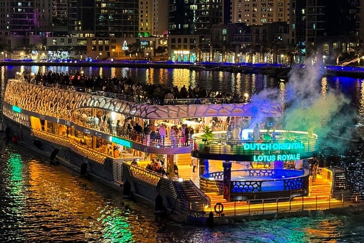 Lotus Cruise Dubai: 3-Hour Luxury Dinner Cruise Through Dubai Marina and Palm photo 3