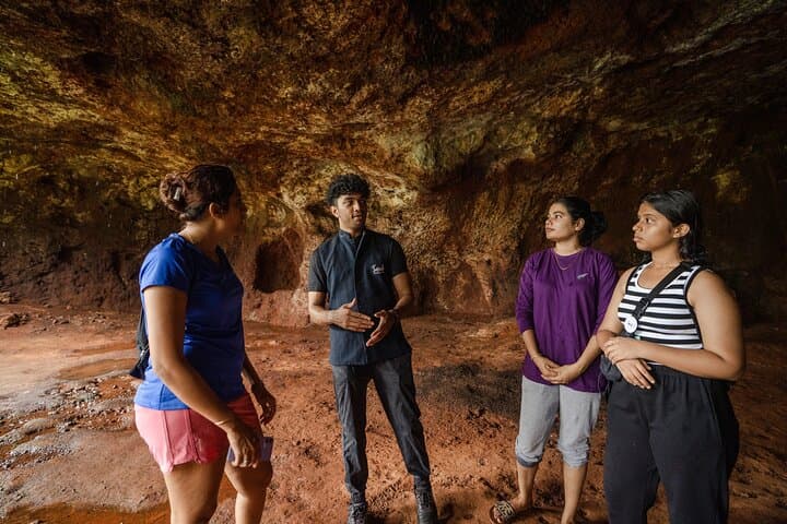 Goan Hinterland: Rivona Caves, Usgalimal Petroglyphs & Spice Plantation Morning photo 2