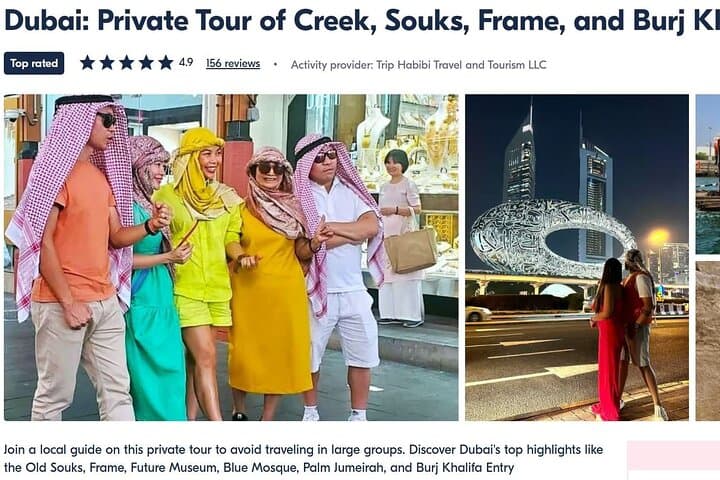 Full-Day Dubai Sightseeing from Abu Dhabi — Burj Khalifa, Old Souks & Modern Icons photo 4
