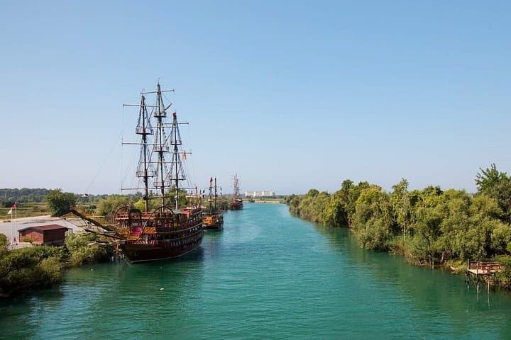 Manavgat Waterfall Boat Tour from Side — Boat Cruise, Swim & Lunch Included photo 3