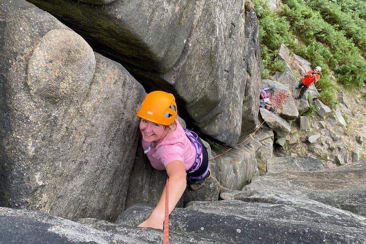 Stanage Edge Improver Climbing — Peak District Full-Day Gritstone Coaching photo 6