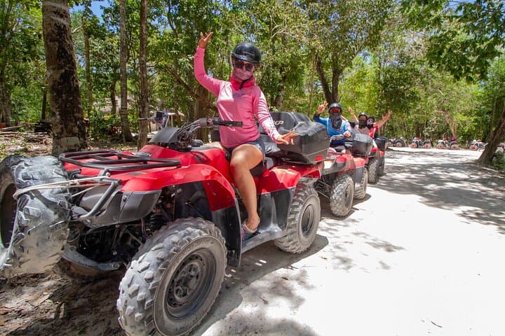 Cozumel ATV to Jade Cavern & Dzul Ha Snorkel — Mud Trails, Tequila Tasting and Open-Bar Lunch photo 4