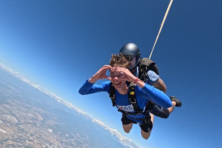 Skydive Over Barcelona: 13,000ft Tandem Jump with Round-Trip Transport photo 2